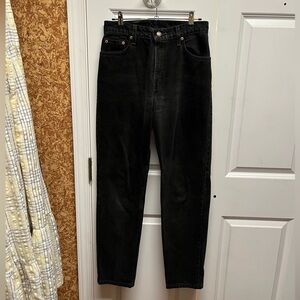 Vintage Levi’s Black High-Waisted Jeans